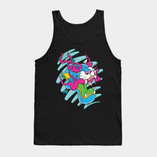 Neon Panther Tank Top